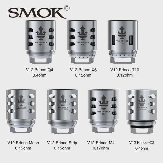 SMOK V12 P-Tank Coil (3 Pack) (TFV 12 Prince ) - VAPEPUB