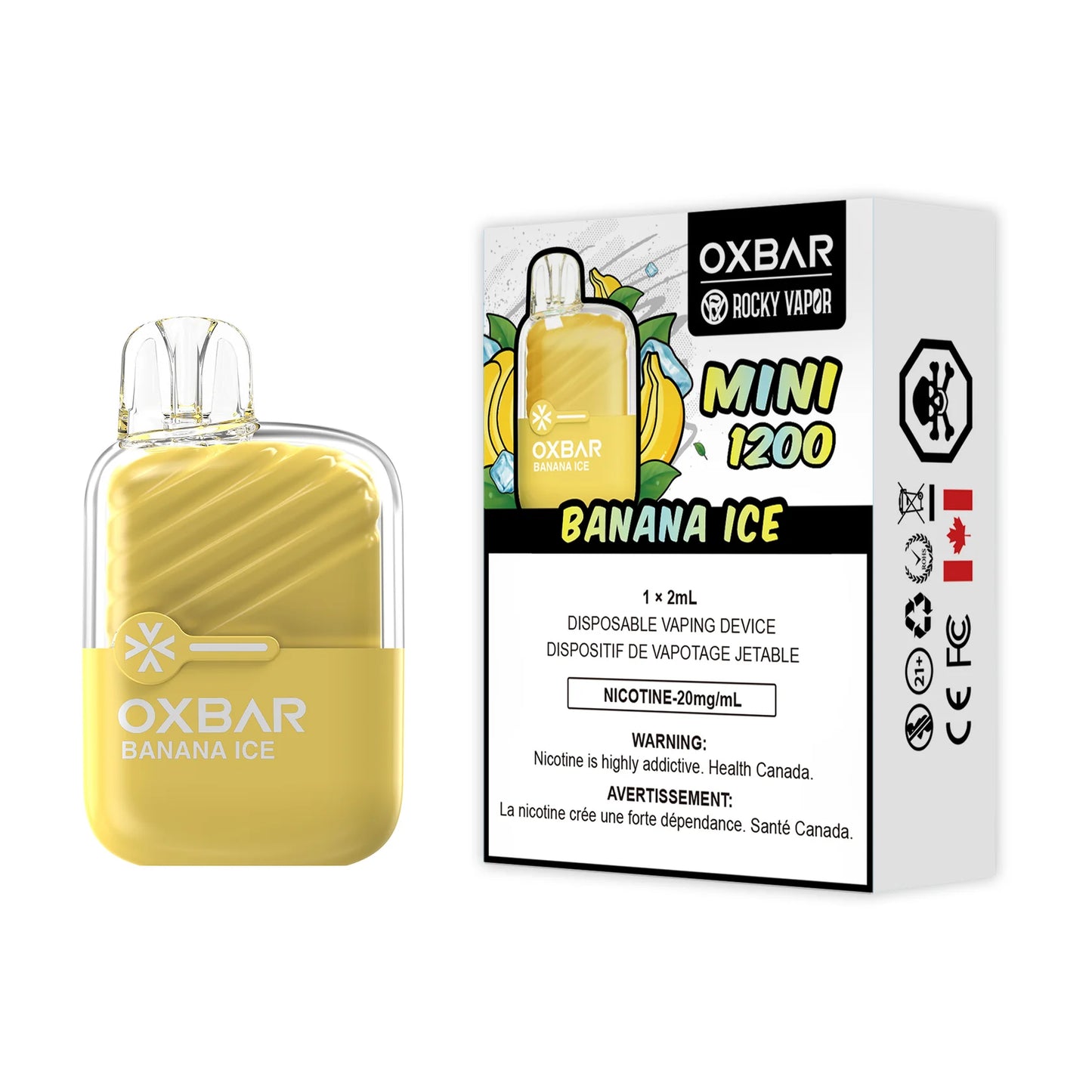 Oxbar Mini 1200 Puffs - VAPEPUB