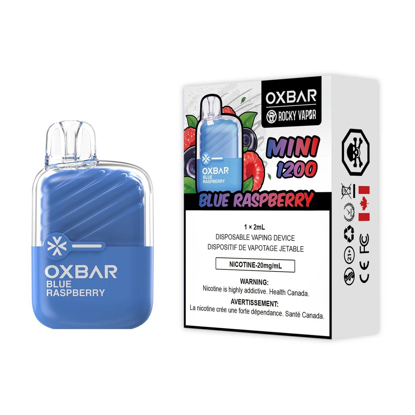 Oxbar Mini 1200 Puffs - VAPEPUB