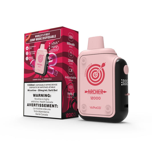 Archer By VapMod 12000 Puffs Disposable - VAPEPUB