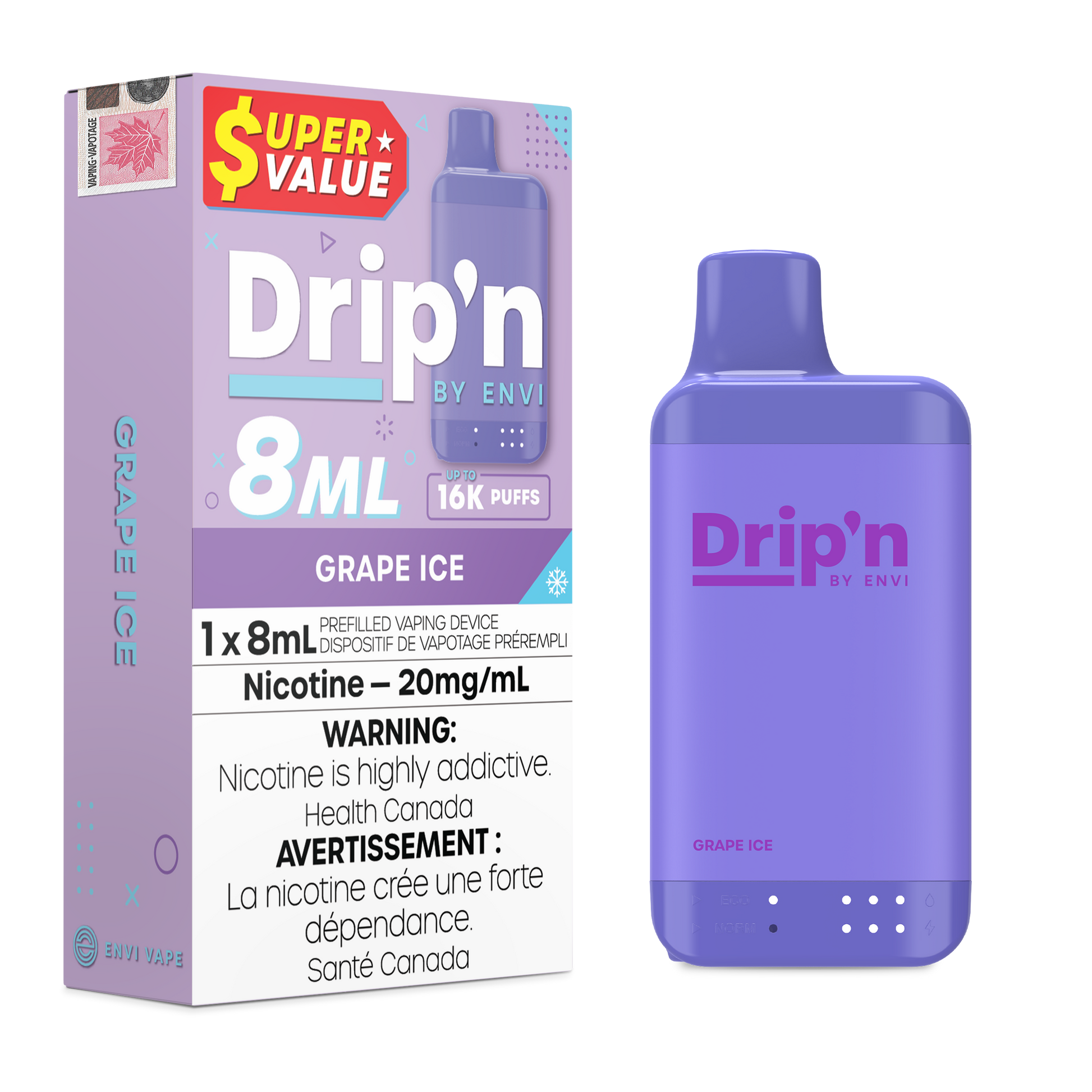 Drip'n 8mL - VAPEPUB