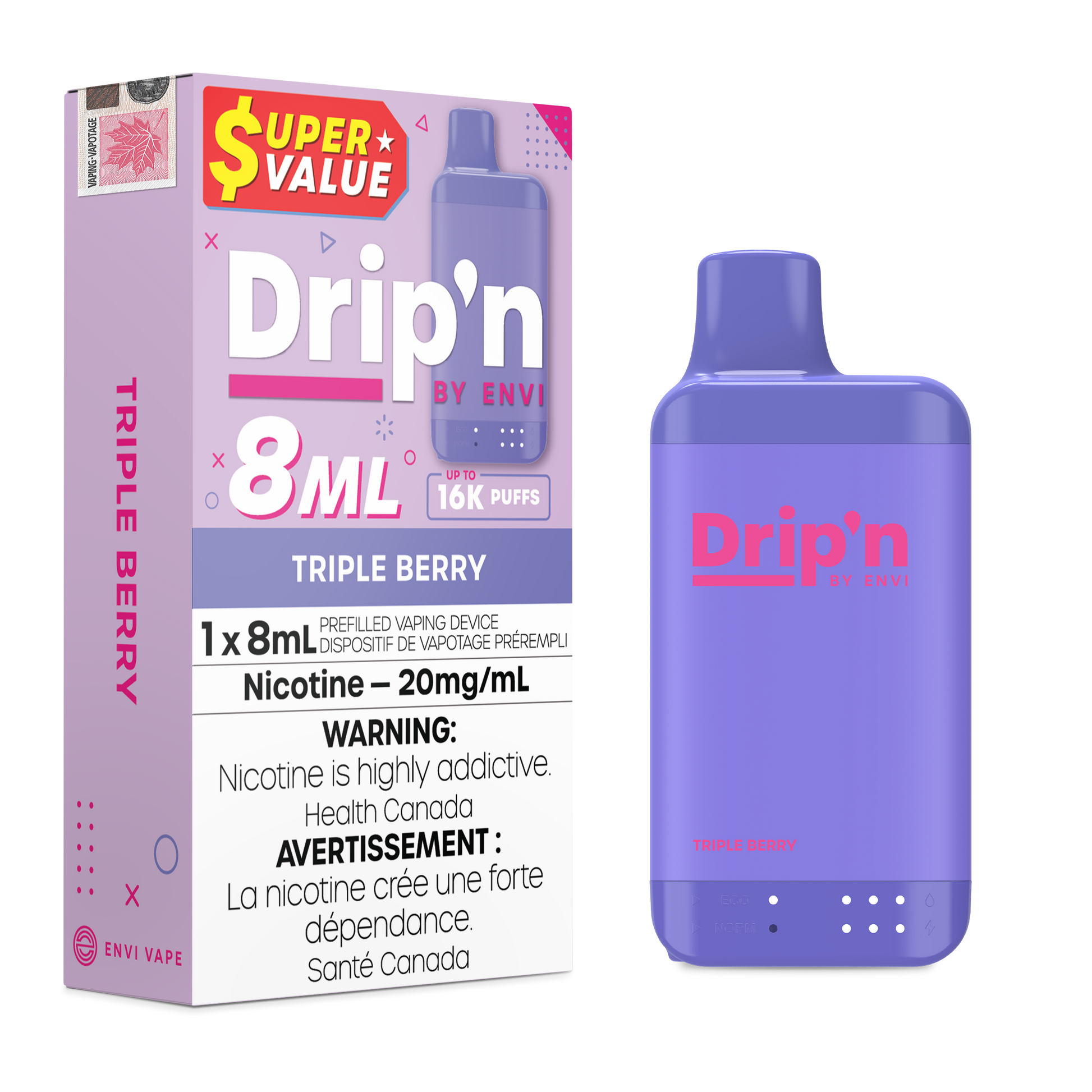 Drip'n 8mL - VAPEPUB