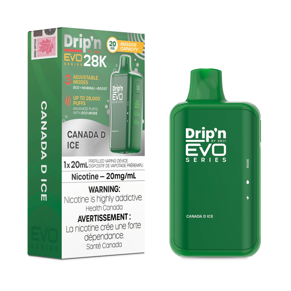 Drip'n EVO 28k Disposable - VAPEPUB