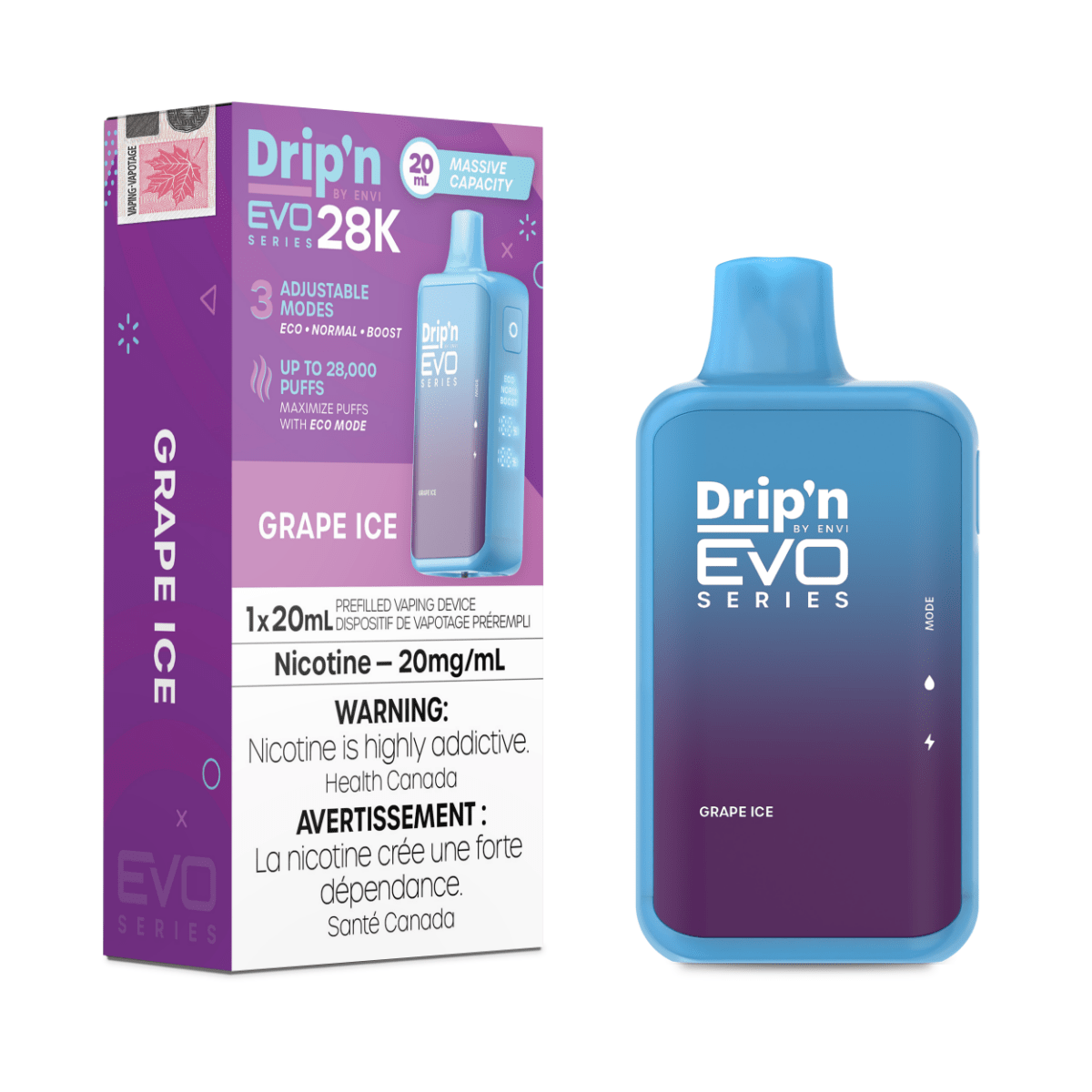 Drip'n EVO 28k Disposable - VAPEPUB