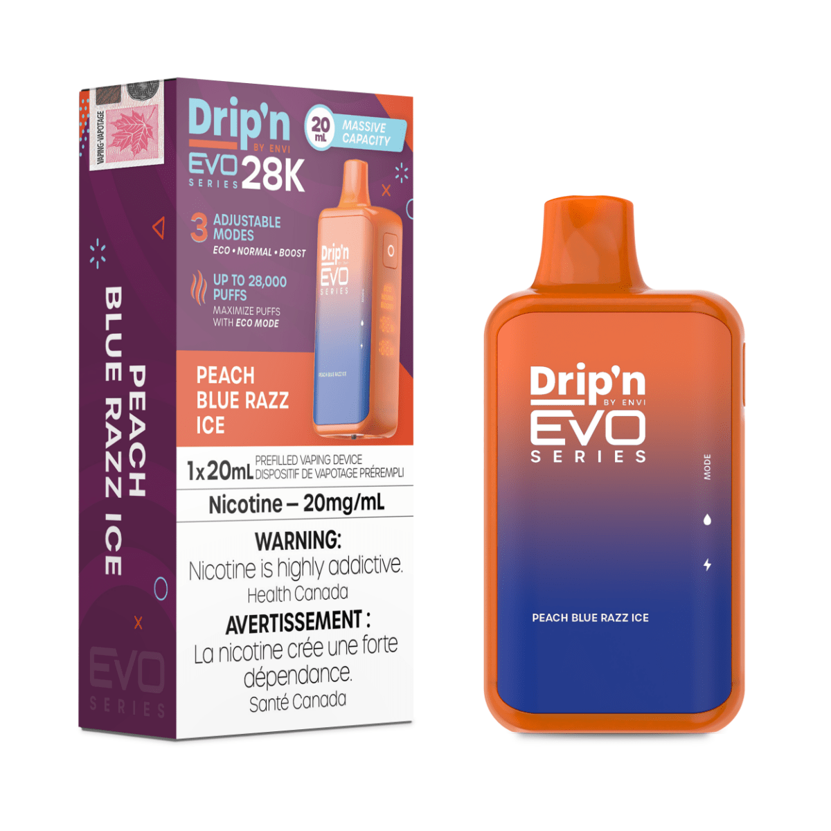 Drip'n EVO 28k Disposable - VAPEPUB