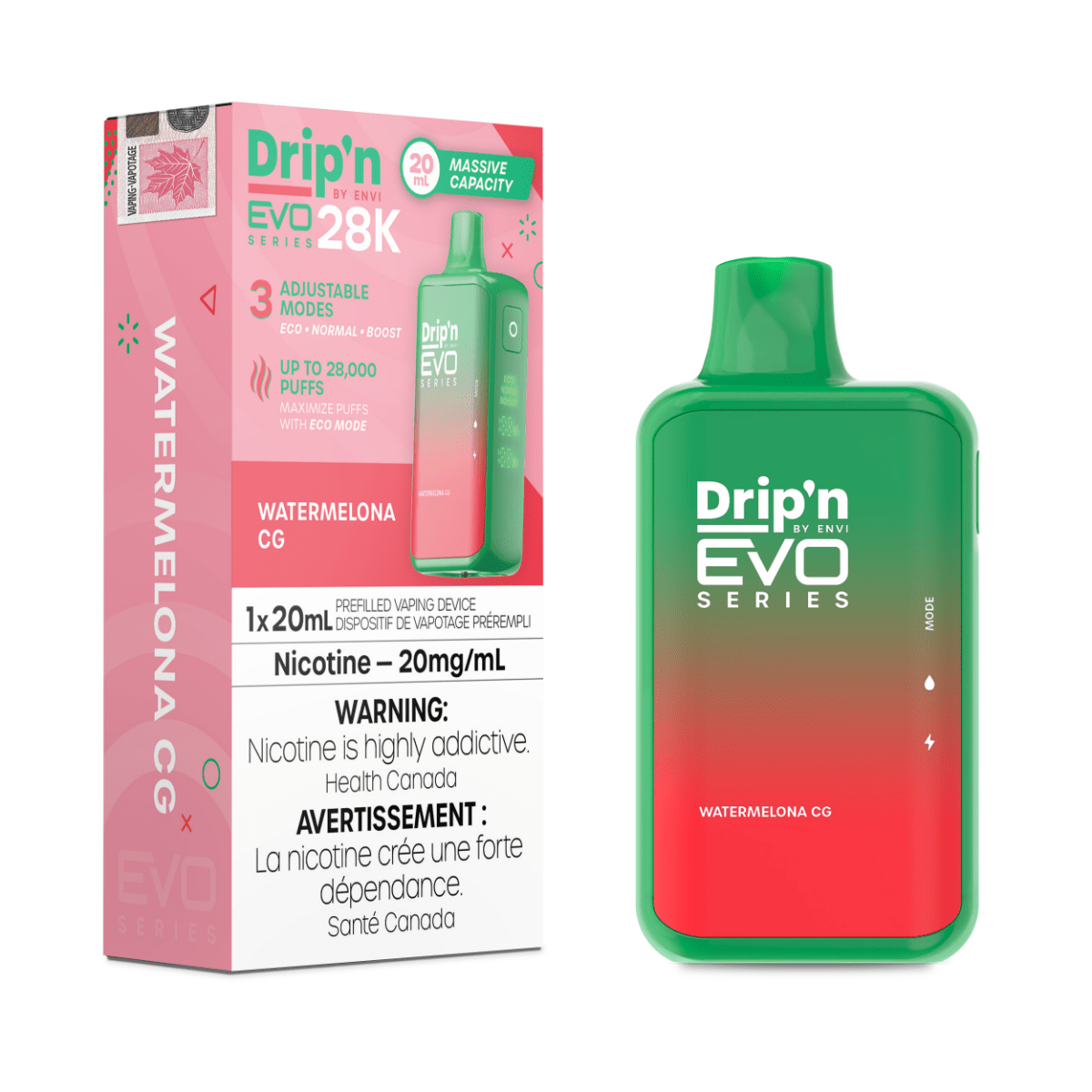 Drip'n EVO 28k Disposable - VAPEPUB