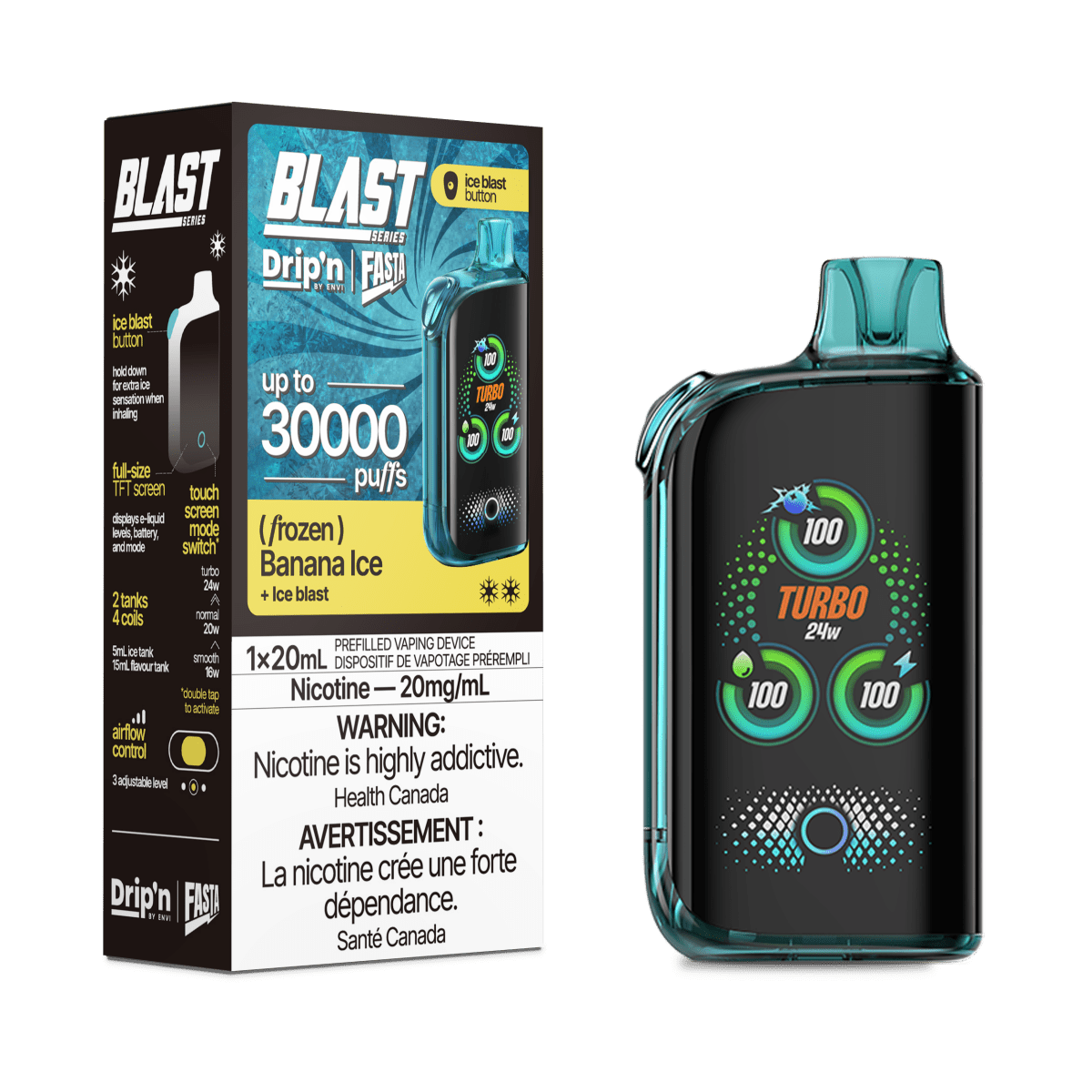 Drip'n FASTA Blast Series 30K - VAPEPUB