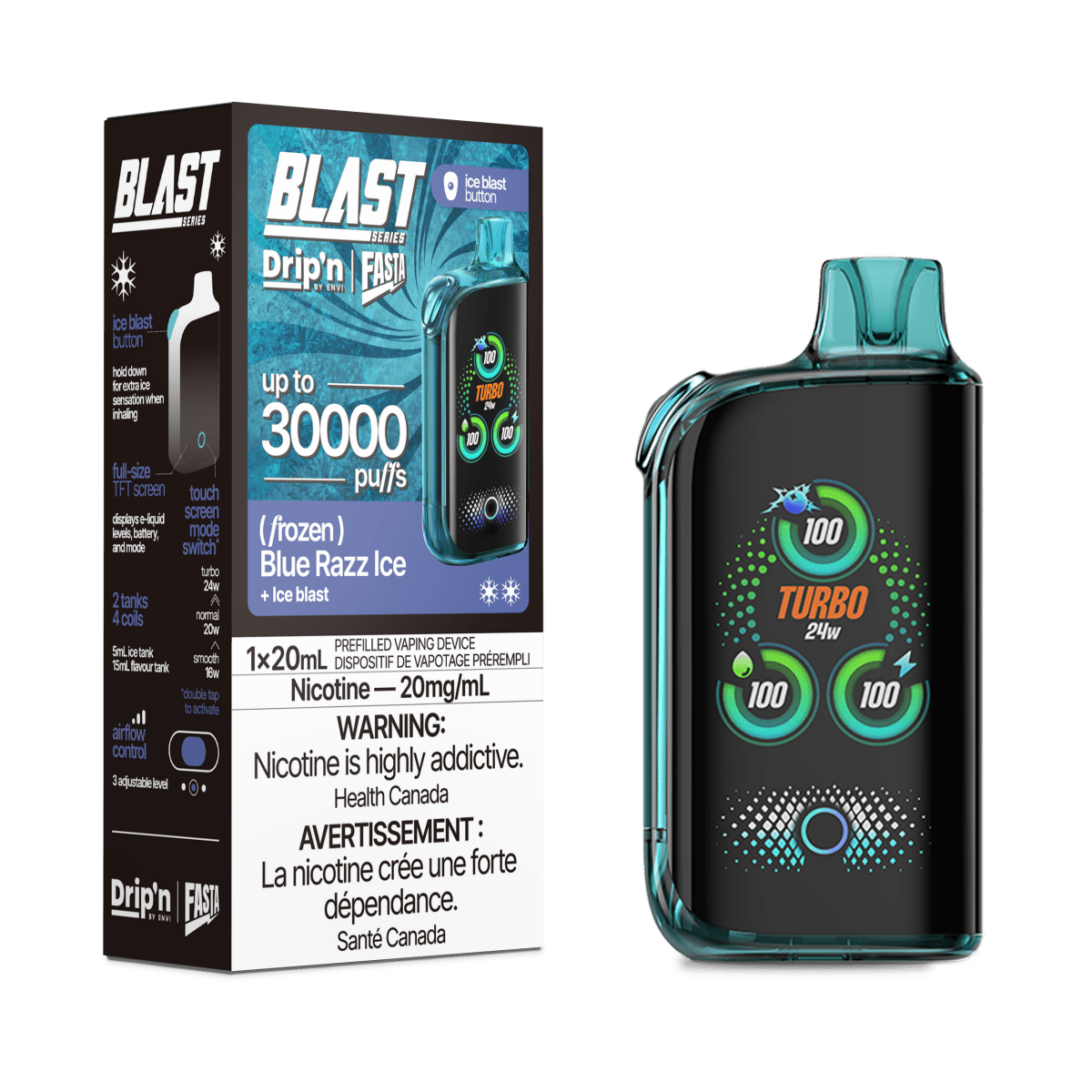 Drip'n FASTA Blast Series 30K - VAPEPUB