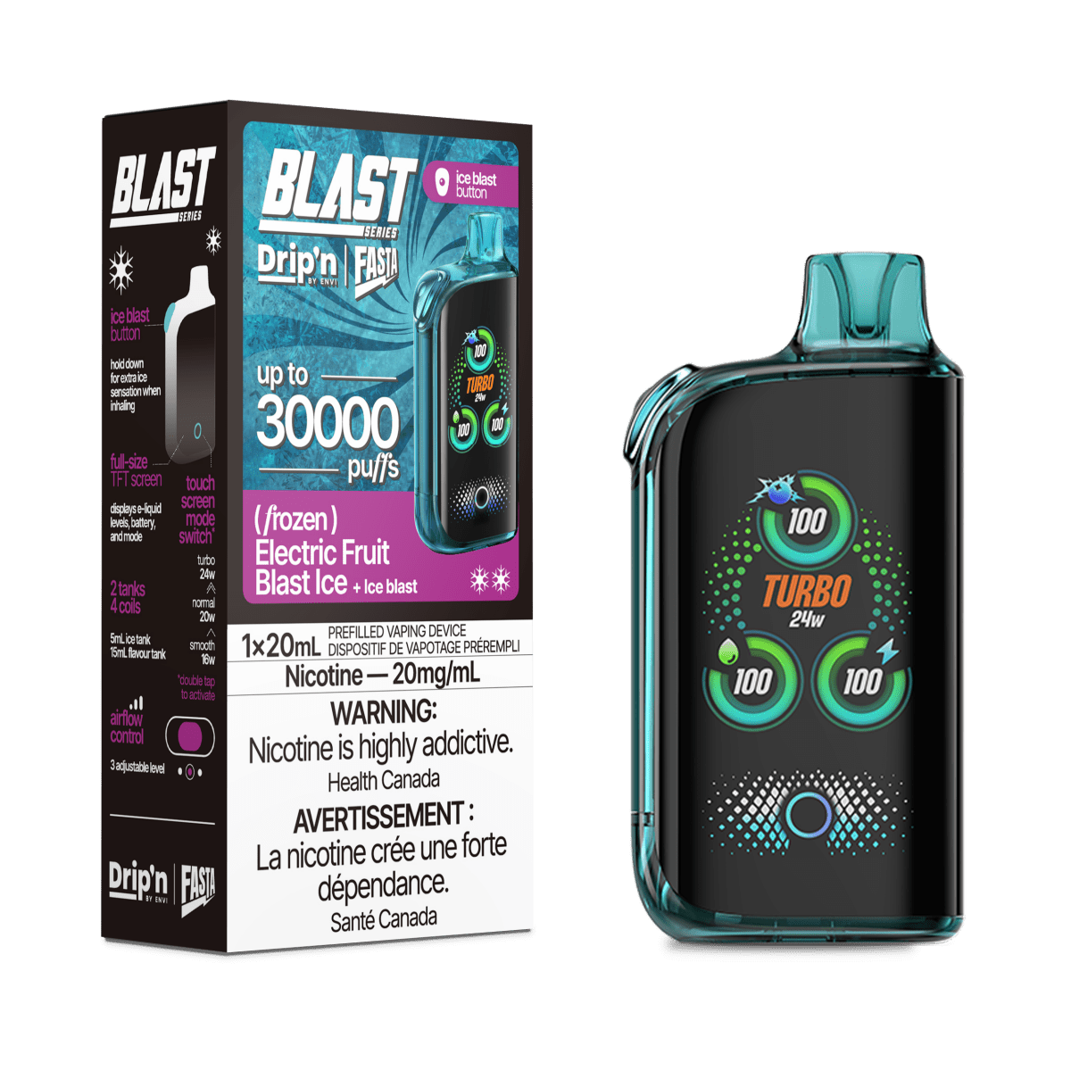 Drip'n FASTA Blast Series 30K - VAPEPUB