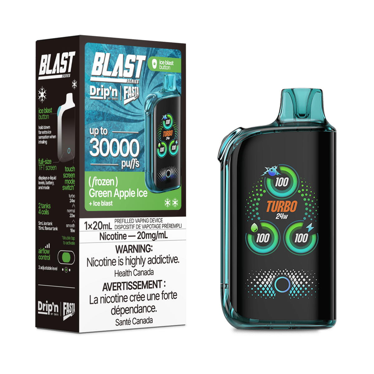 Drip'n FASTA Blast Series 30K - VAPEPUB