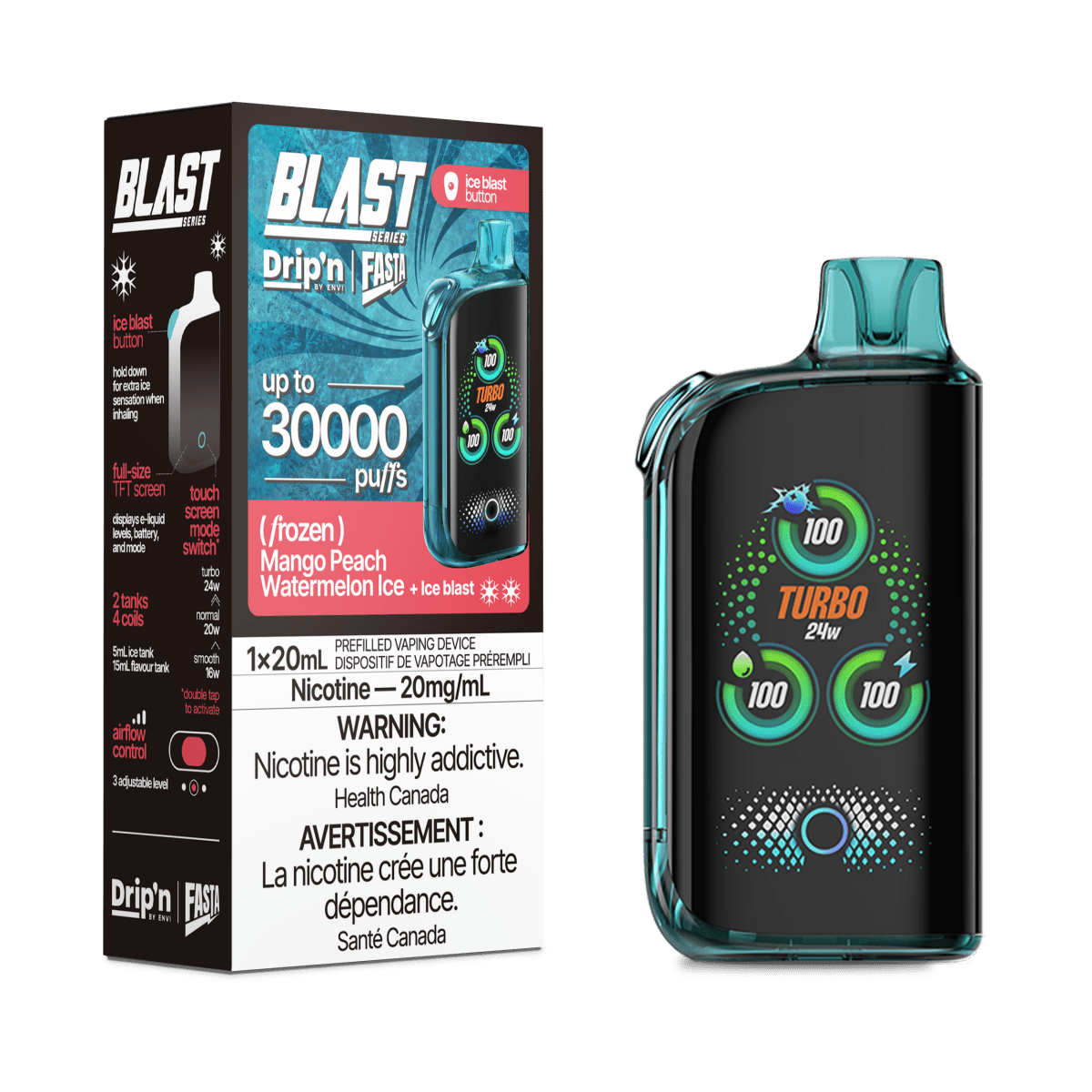 Drip'n FASTA Blast Series 30K - VAPEPUB