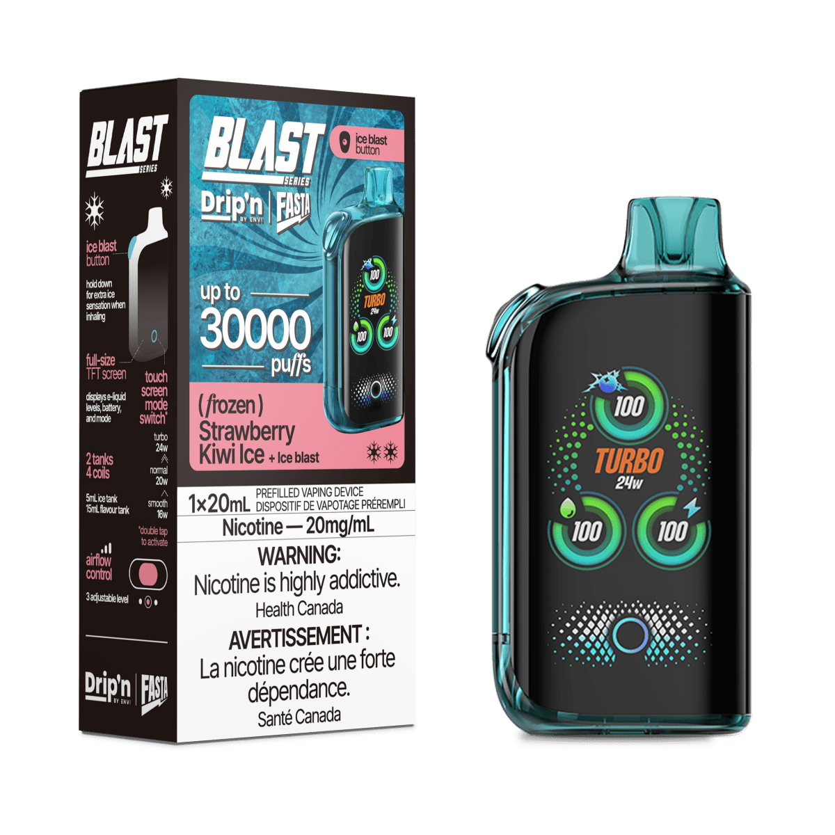 Drip'n FASTA Blast Series 30K - VAPEPUB