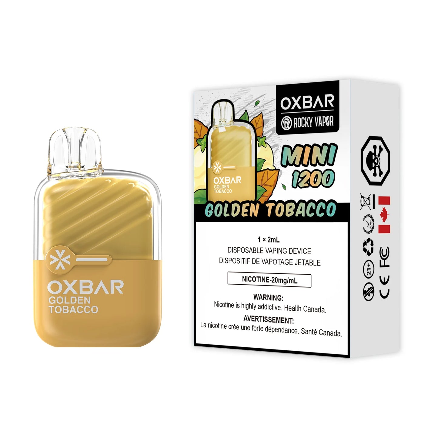 Oxbar Mini 1200 Puffs - VAPEPUB