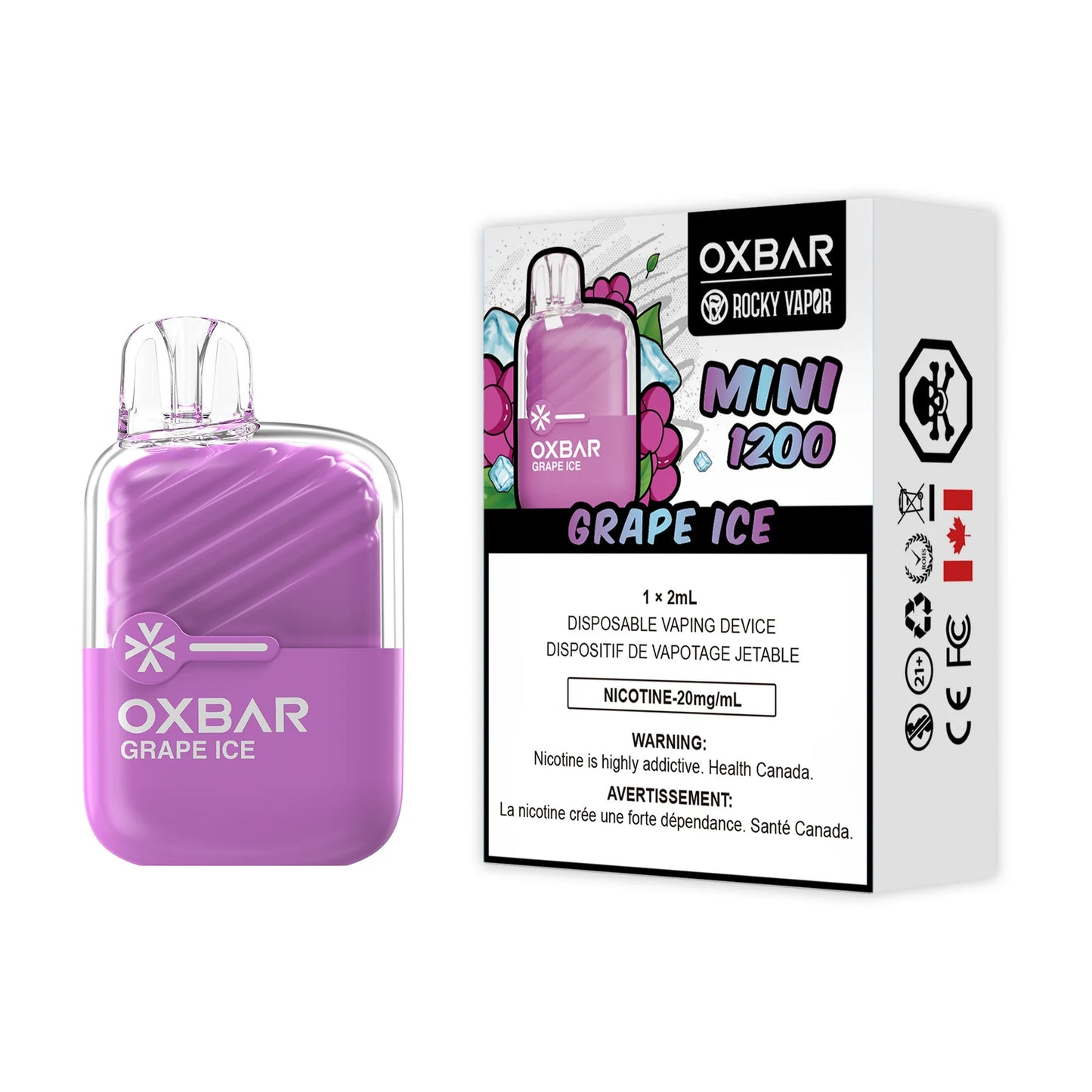 Oxbar Mini 1200 Puffs - VAPEPUB