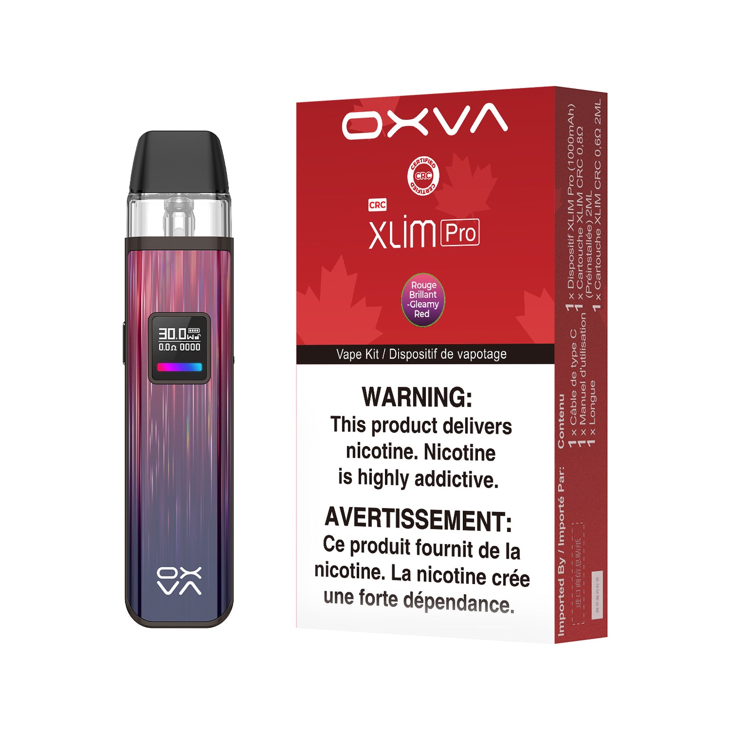 OXVA XLIM Pro Pod Kit CRC