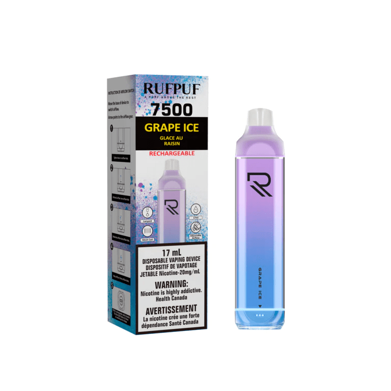 Ruff Puff 7500 Disposable Free Nic - VAPEPUB