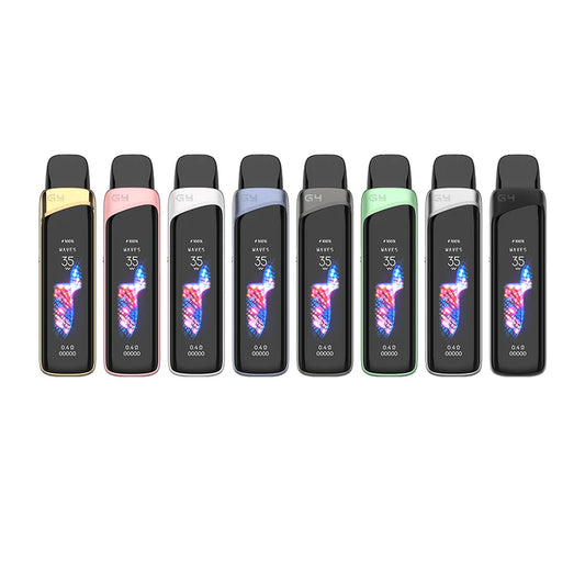 UWELL Caliburn G4 Pro pod kit with sleek design and integrated mouthpiece, showcasing its compact size and modern finish.