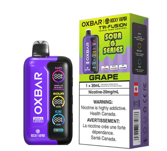 Oxbar Tri-Fusion Sour G Series - VAPEPUB