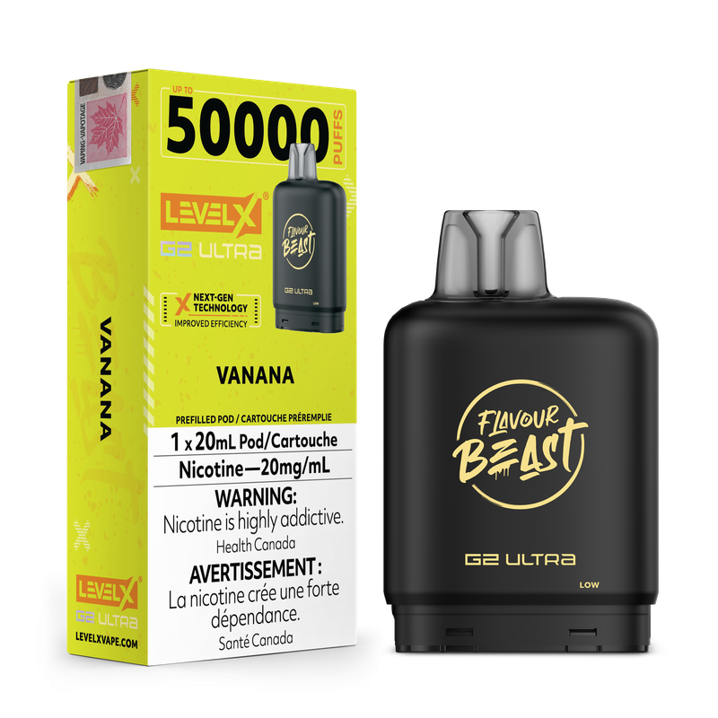 Level X Flavour Beast G2 Ultra Pods 50K
