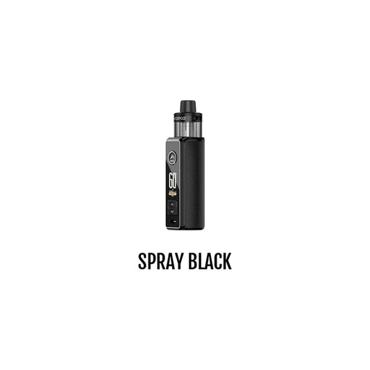 Voopoo Drag S3 Pod Kit, a sleek pod mod device with a modern design and compact size, featuring adjustable airflow and easy refill system.