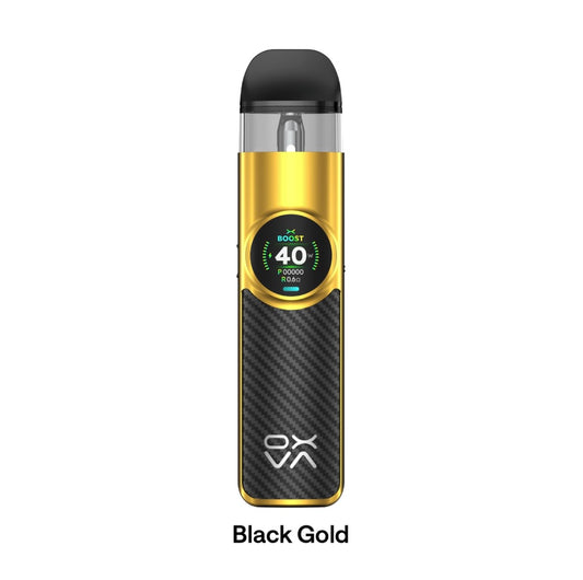 Oxva NeXLIM open pod kit with 2mL capacity, featuring sleek design and mouthpiece, shown in the CRC version.