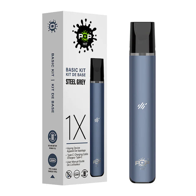 PoP HIT Pop Hit Device pre-filled pod vaping device with sleek design and compact size.