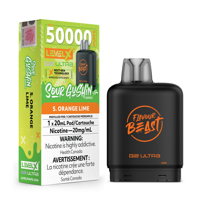 Level X Flavour Beast G2 Ultra Pods 50K