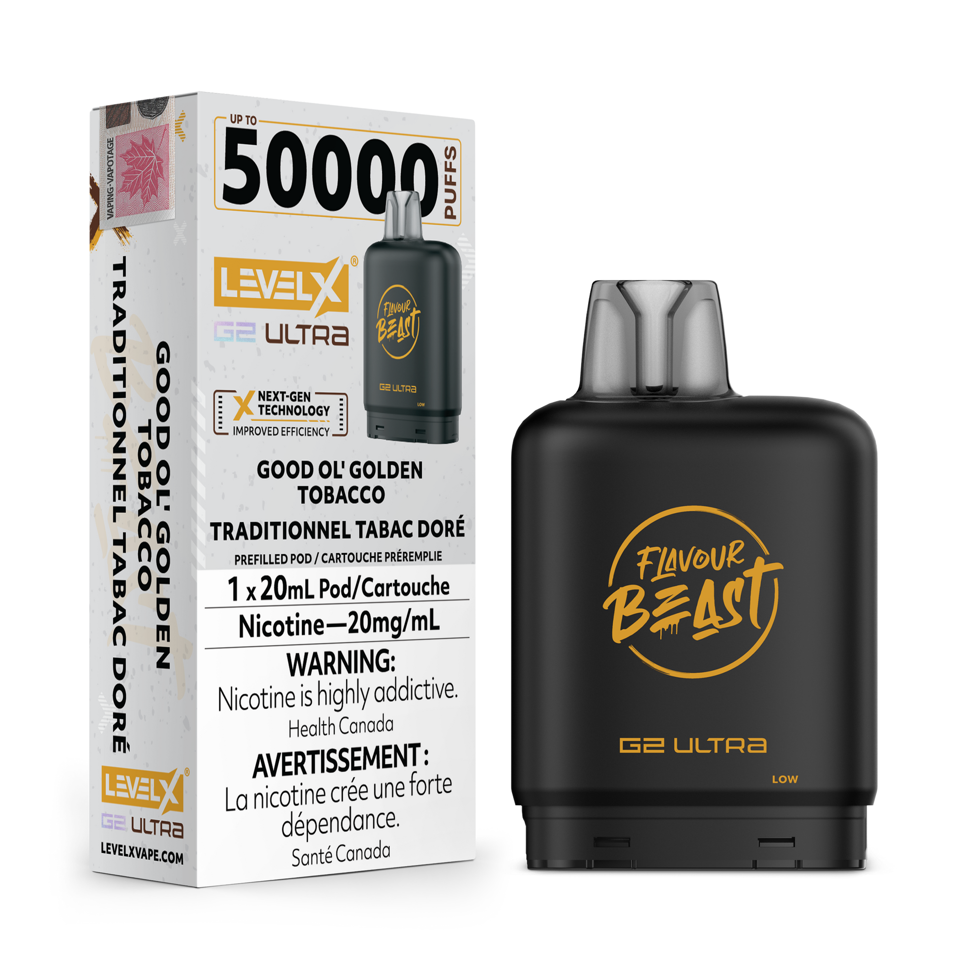 Level X Flavour Beast G2 Ultra Pods 50K - VAPEPUB
