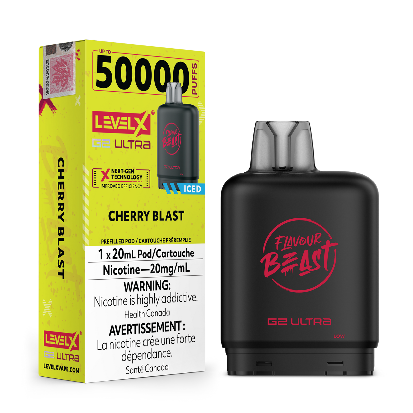 Level X Flavour Beast G2 Ultra Pods 50K - VAPEPUB