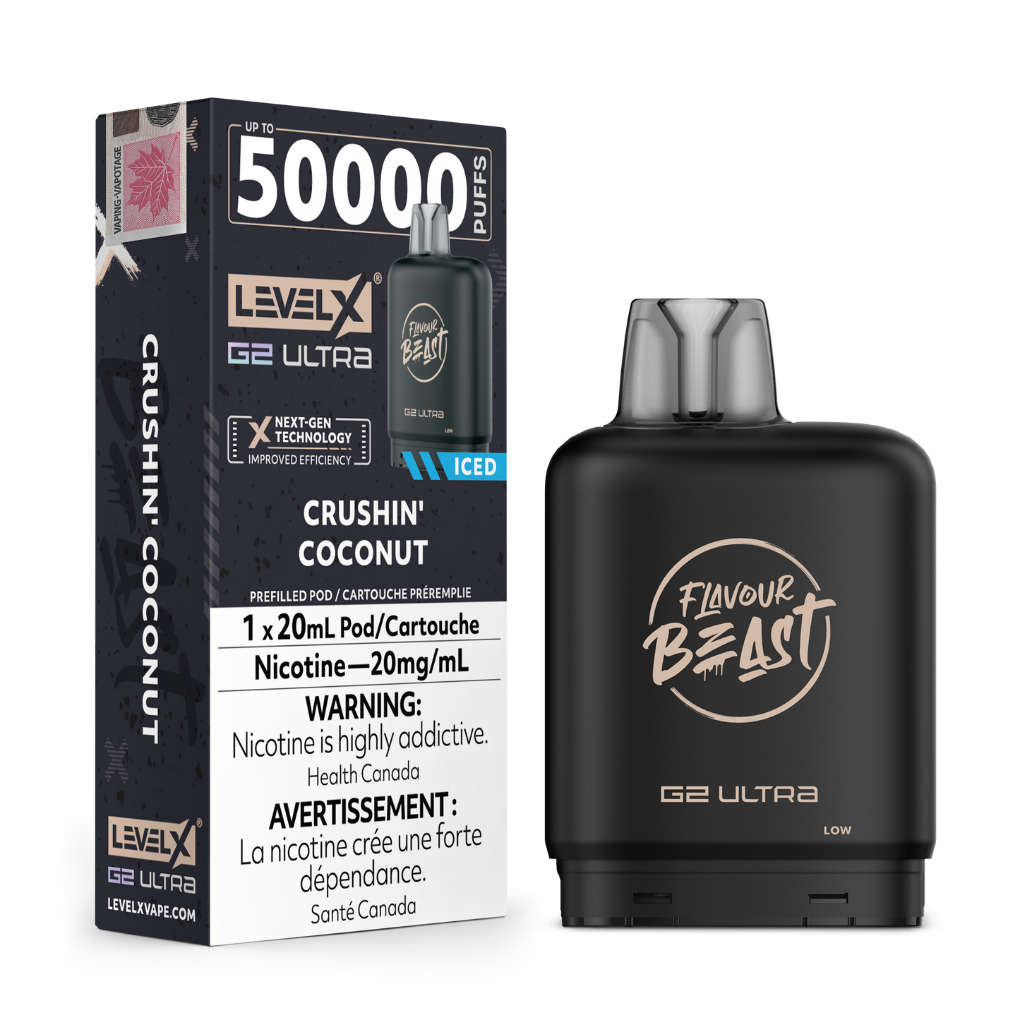 Level X Flavour Beast G2 Ultra Pods 50K - VAPEPUB