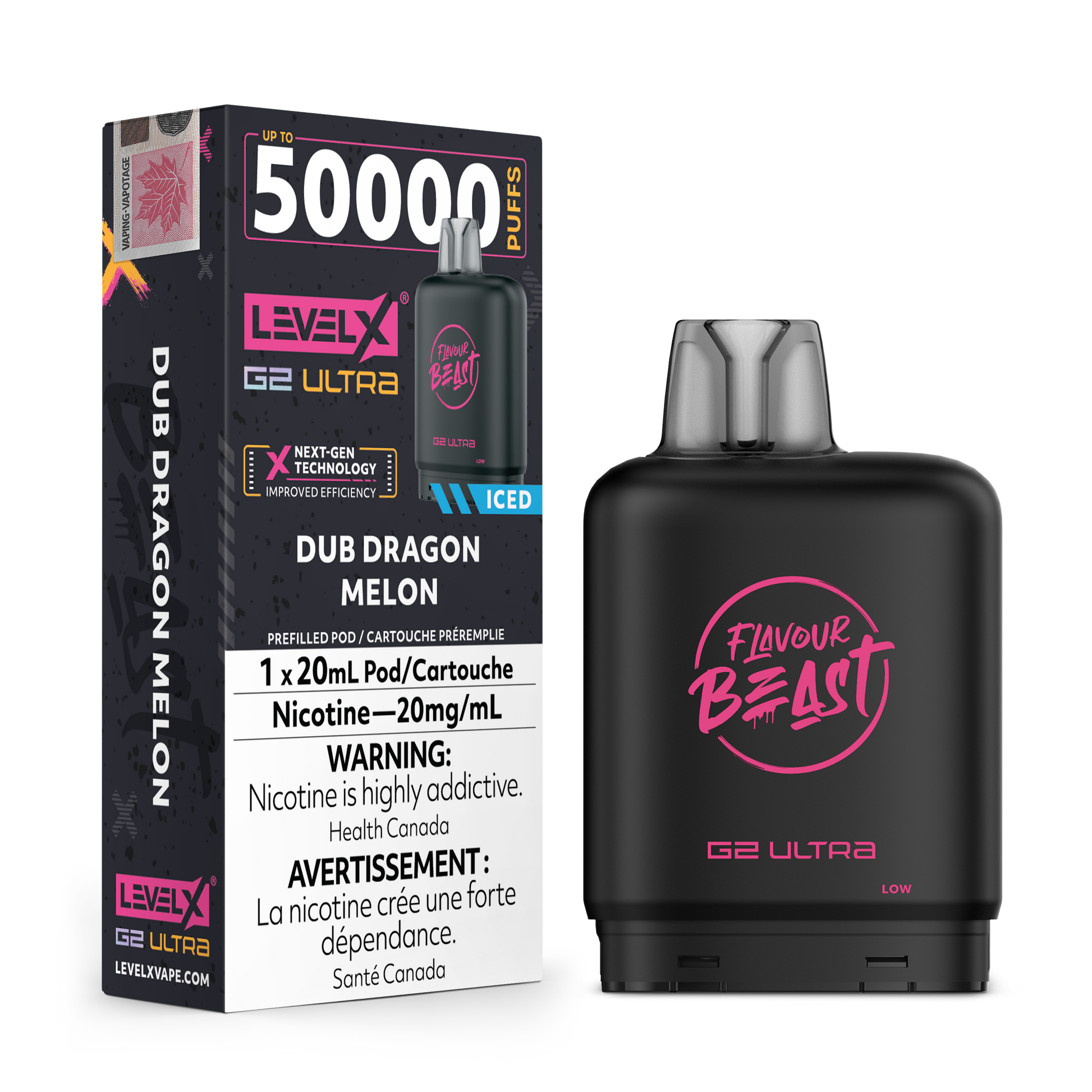 Level X Flavour Beast G2 Ultra Pods 50K - VAPEPUB