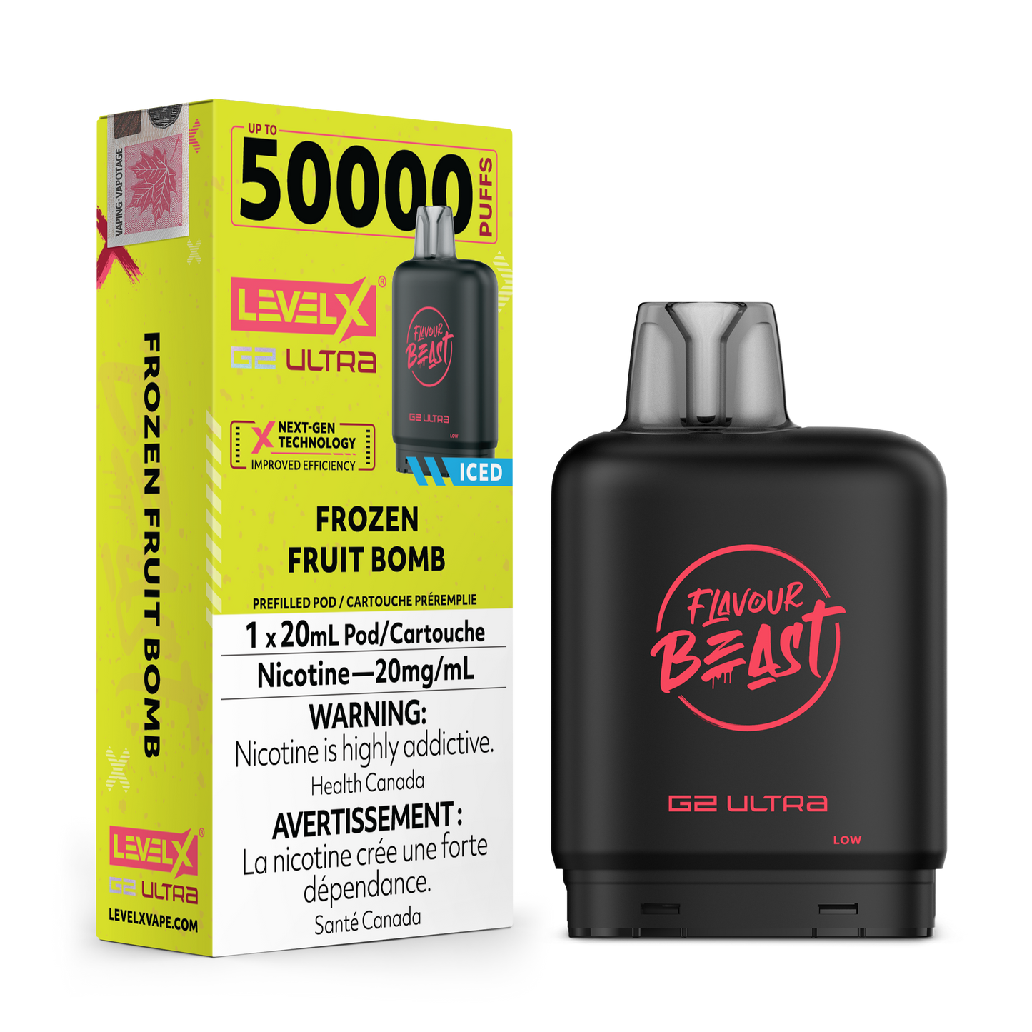 Level X Flavour Beast G2 Ultra Pods 50K - VAPEPUB