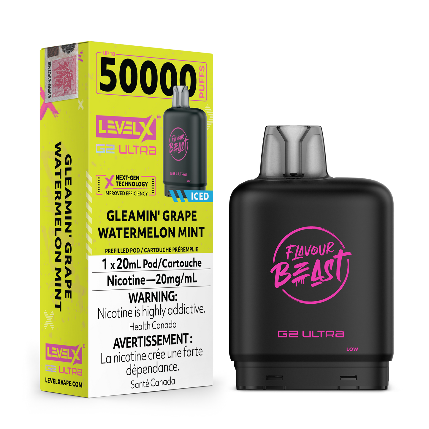 Level X Flavour Beast G2 Ultra Pods 50K - VAPEPUB