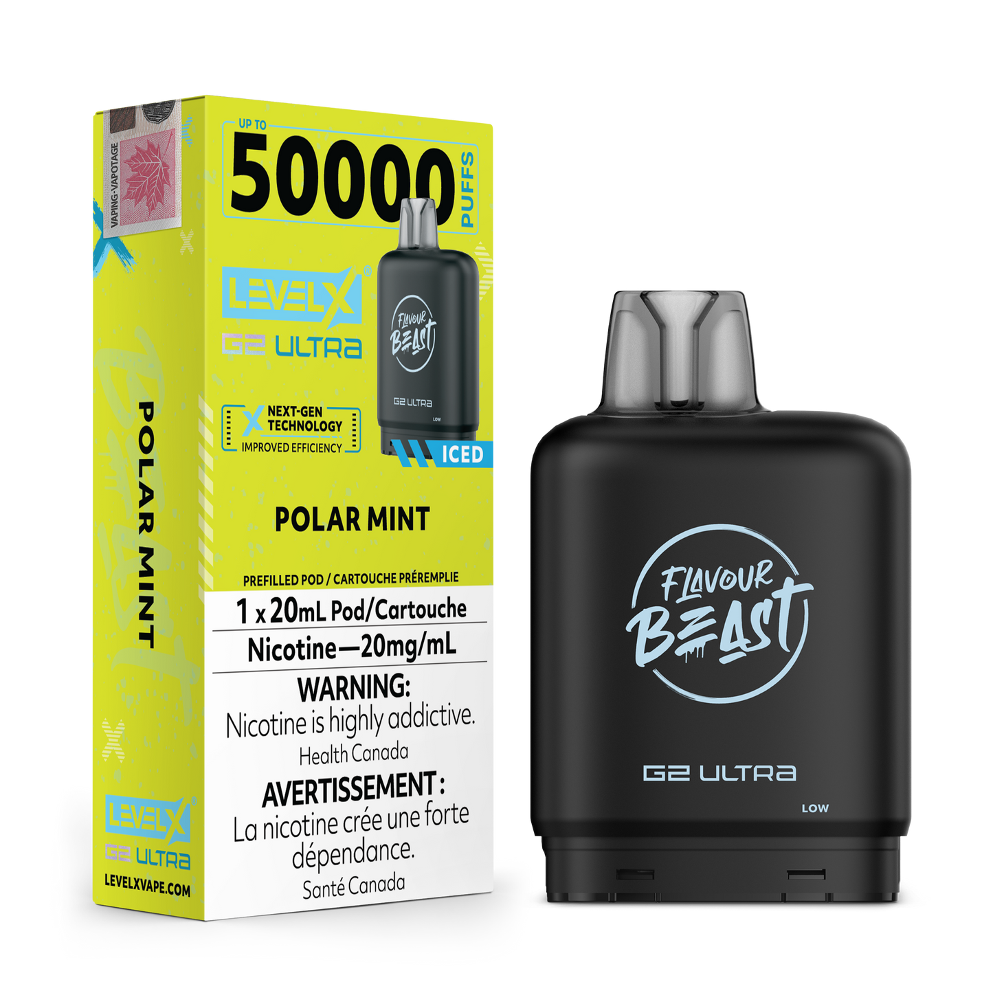 Level X Flavour Beast G2 Ultra Pods 50K - VAPEPUB