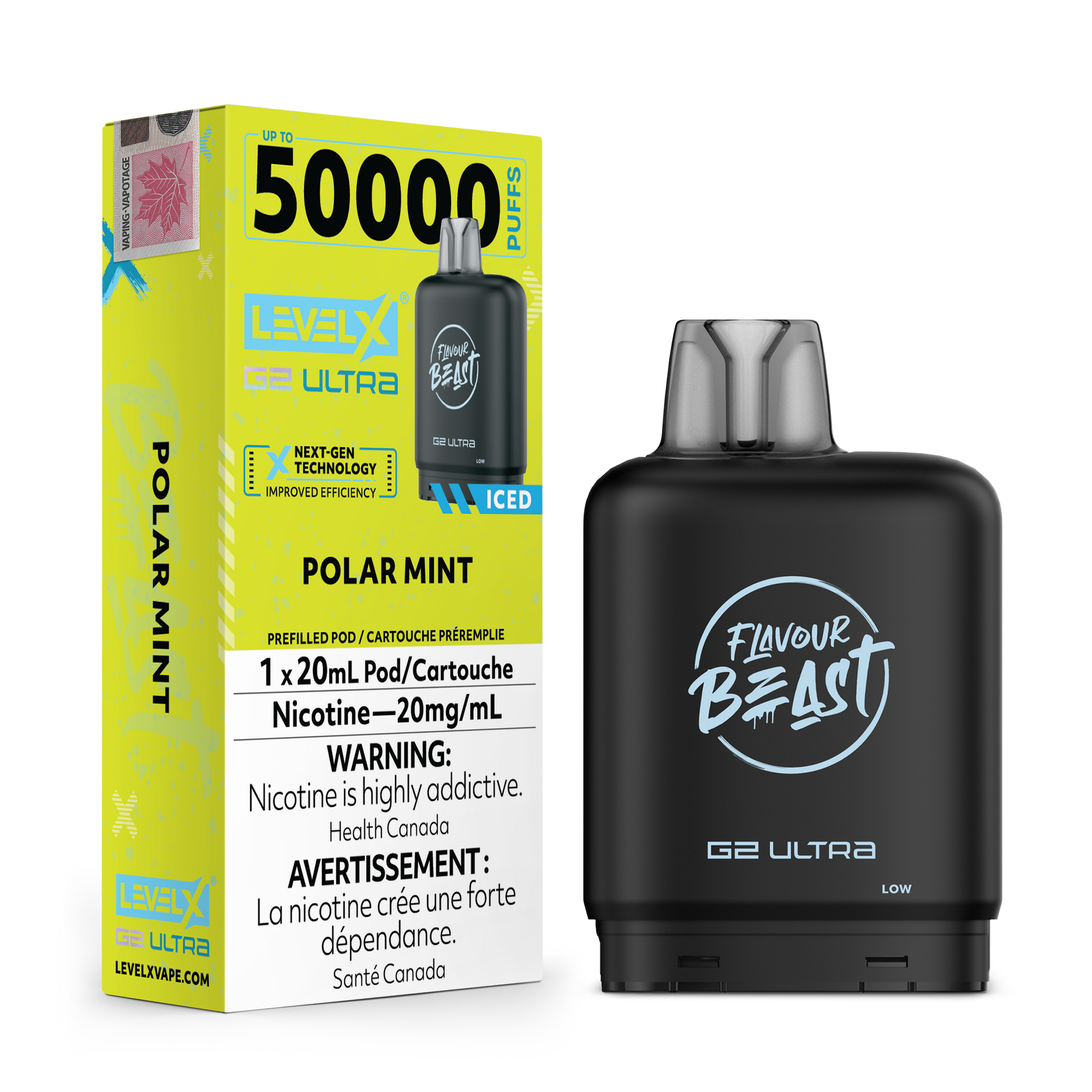 Level X Flavour Beast G2 Ultra Pods 50K - VAPEPUB