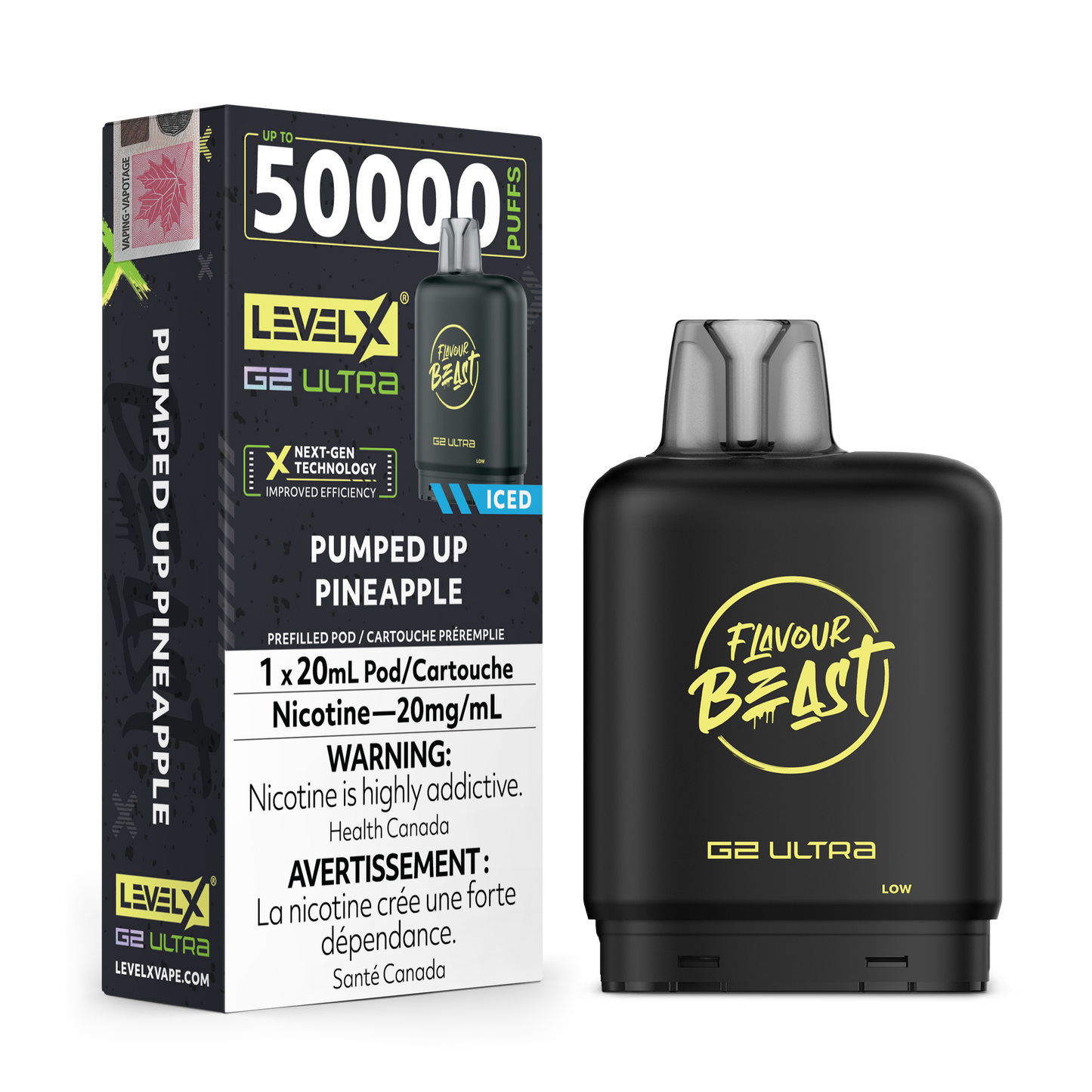Level X Flavour Beast G2 Ultra Pods 50K - VAPEPUB