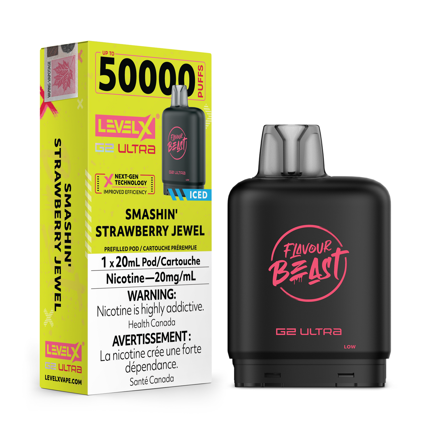 Level X Flavour Beast G2 Ultra Pods 50K - VAPEPUB