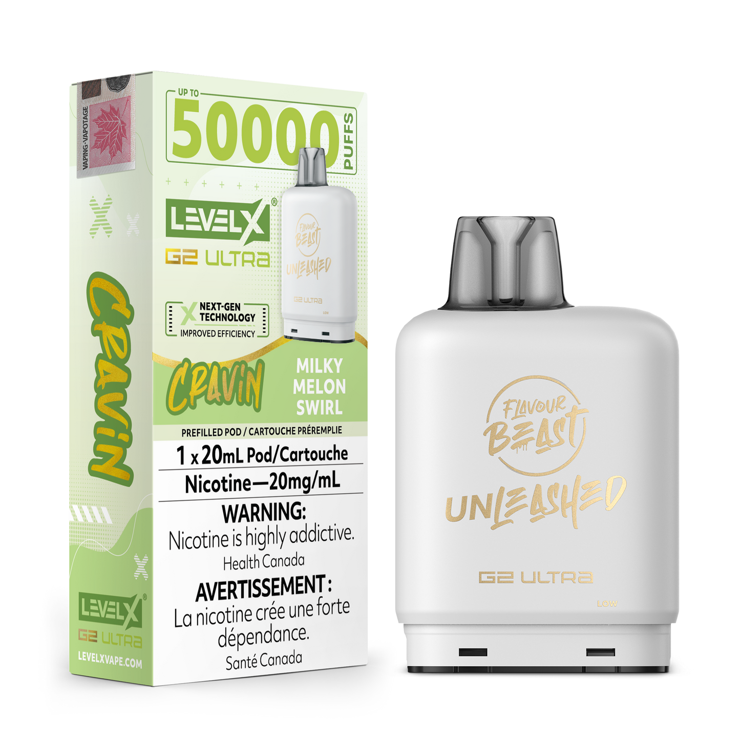 Level X Flavour Beast G2 Ultra Pods 50K