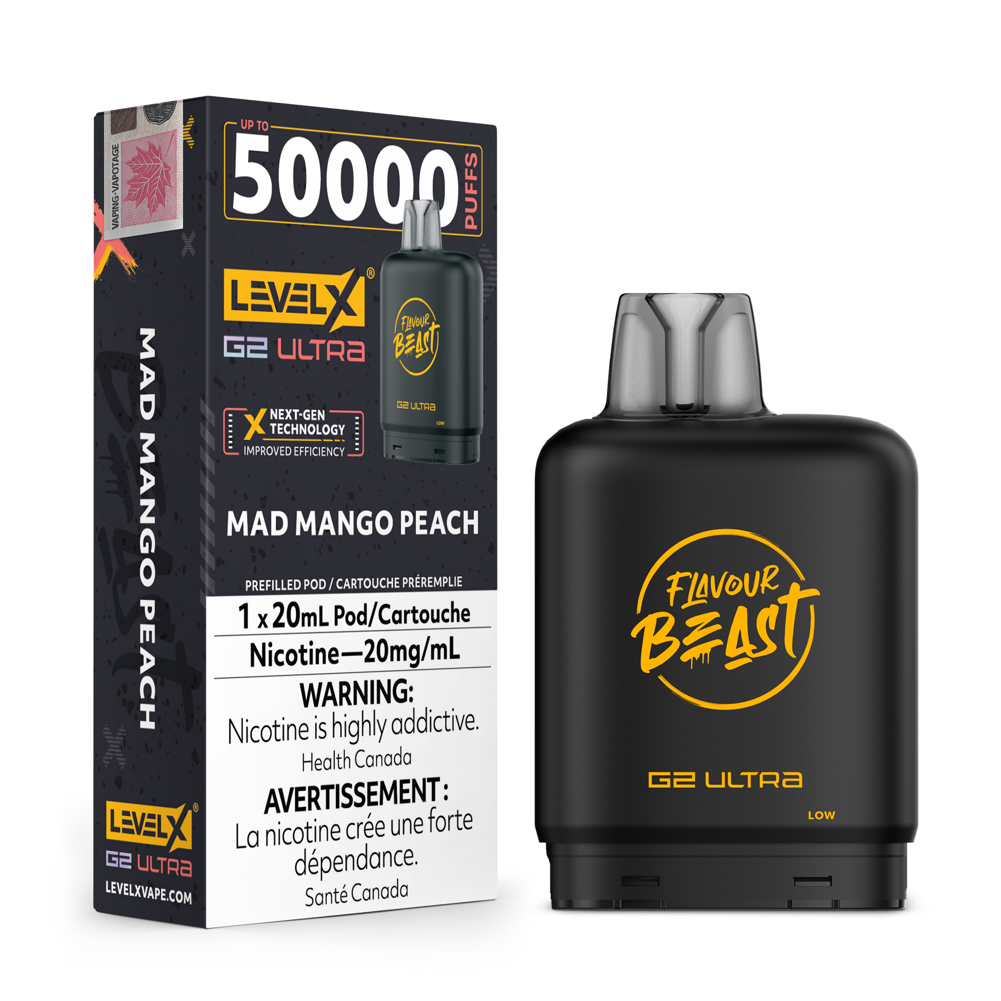Level X Flavour Beast G2 Ultra Pods 50K - VAPEPUB