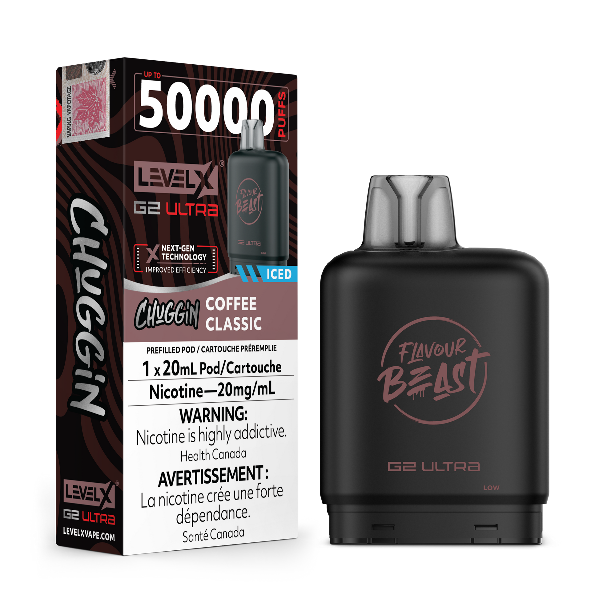 Level X Flavour Beast G2 Ultra Pods 50K - VAPEPUB