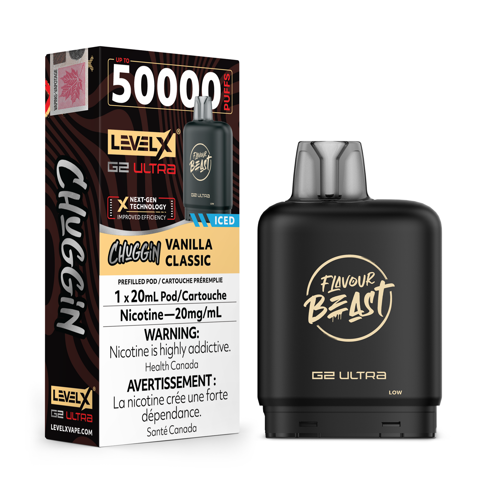 Level X Flavour Beast G2 Ultra Pods 50K - VAPEPUB