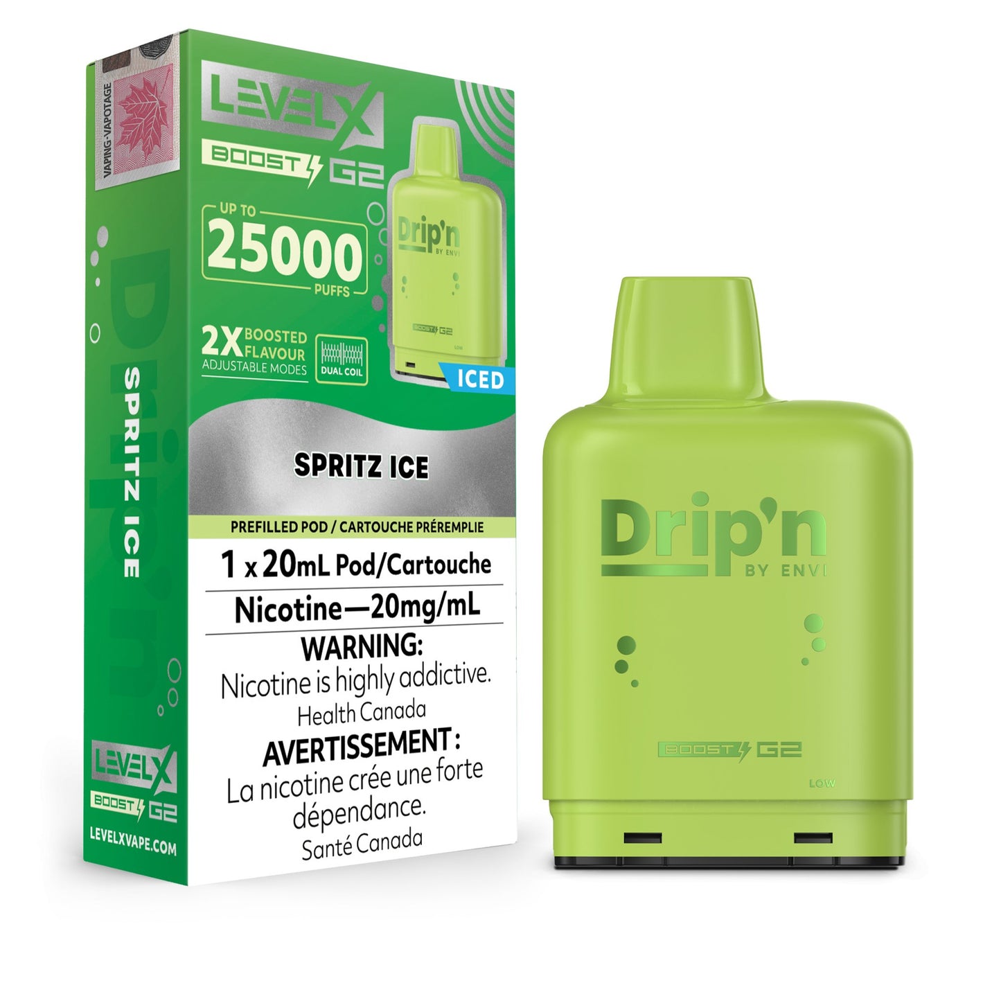 Level X Drip'n Boost Pods 25K - VAPEPUB