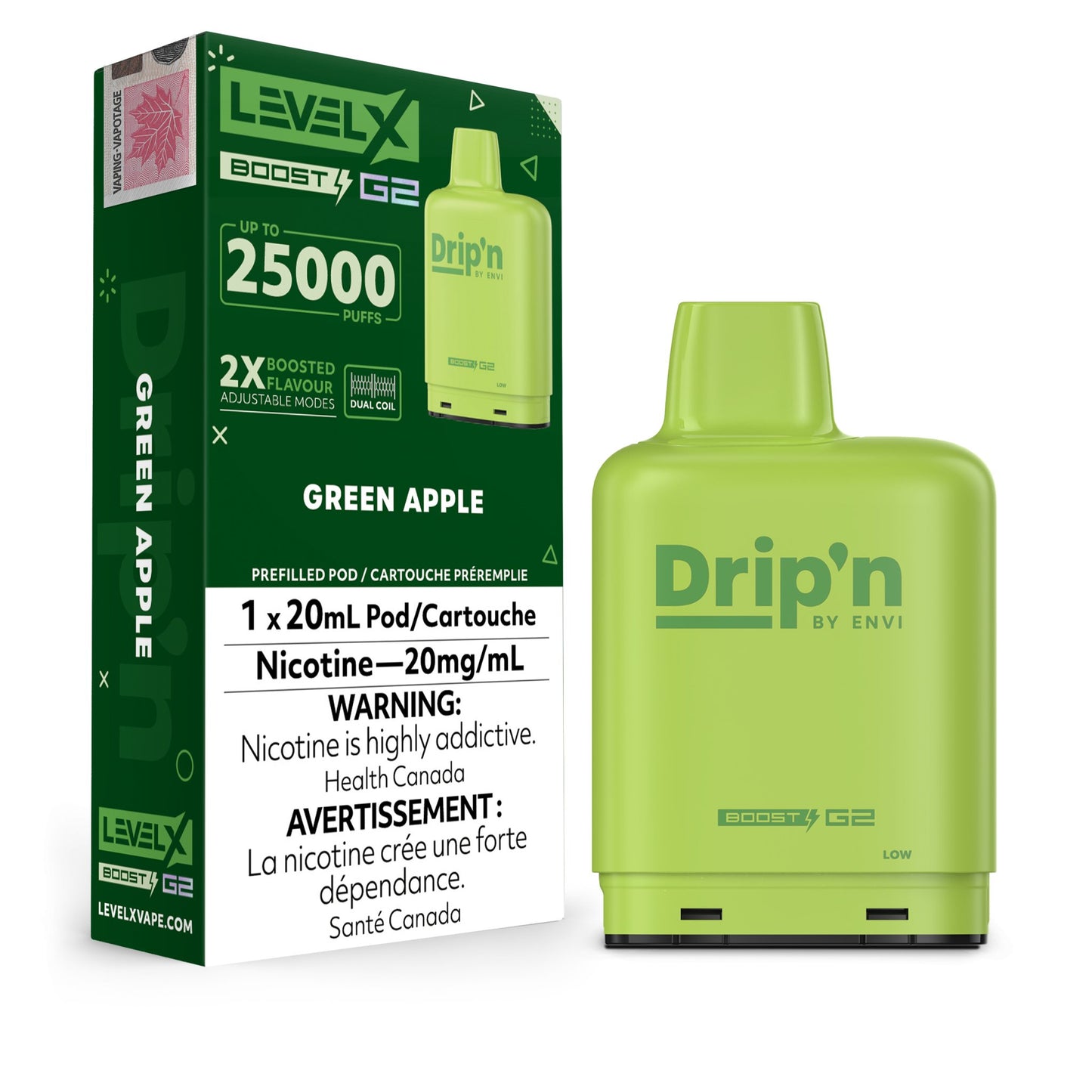 Level X Drip'n Boost Pods 25K - VAPEPUB