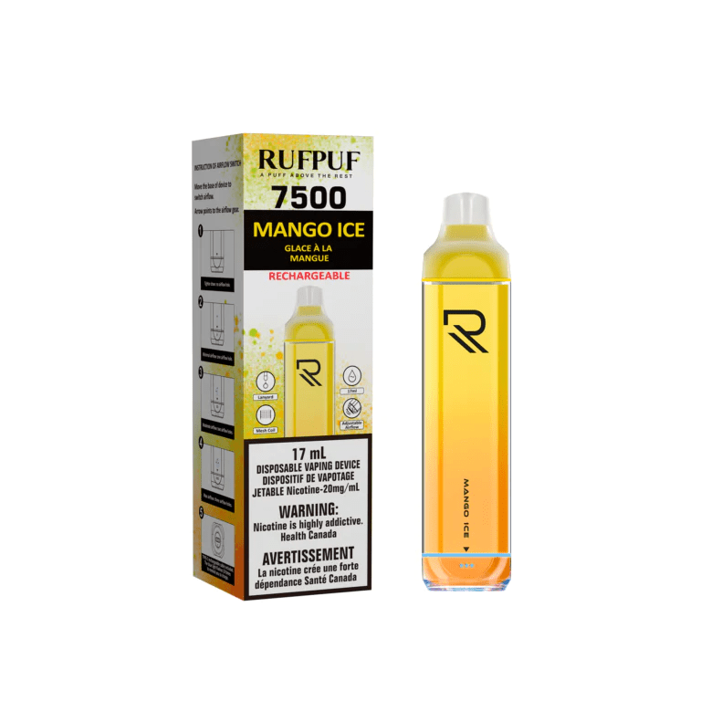 Ruff Puff 7500 Disposable Free Nic - VAPEPUB