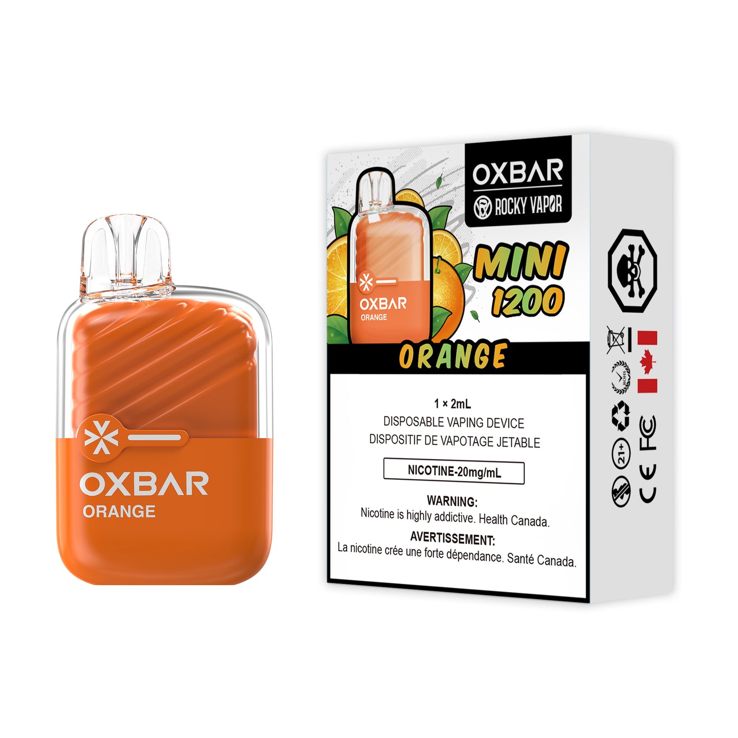 Oxbar Mini 1200 Disposable - VAPEPUB