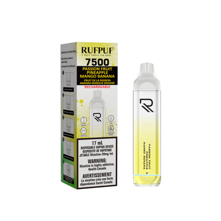 Ruff Puff 7500 Disposable Free Nic - VAPEPUB
