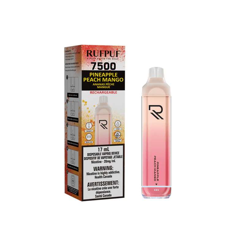 Ruff Puff 7500 Disposable Free Nic - VAPEPUB