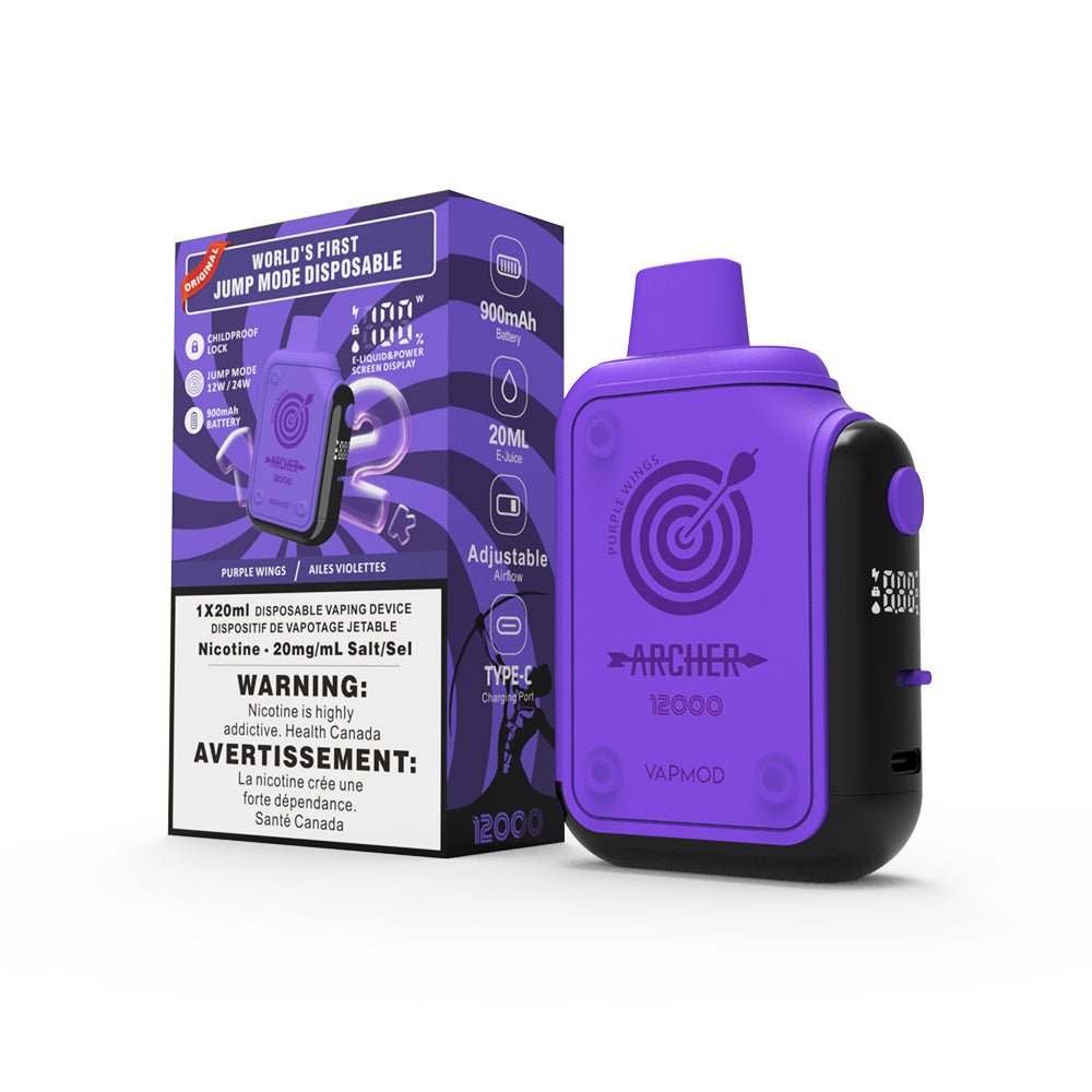 Archer By VapMod 12000 Puffs Disposable - VAPEPUB