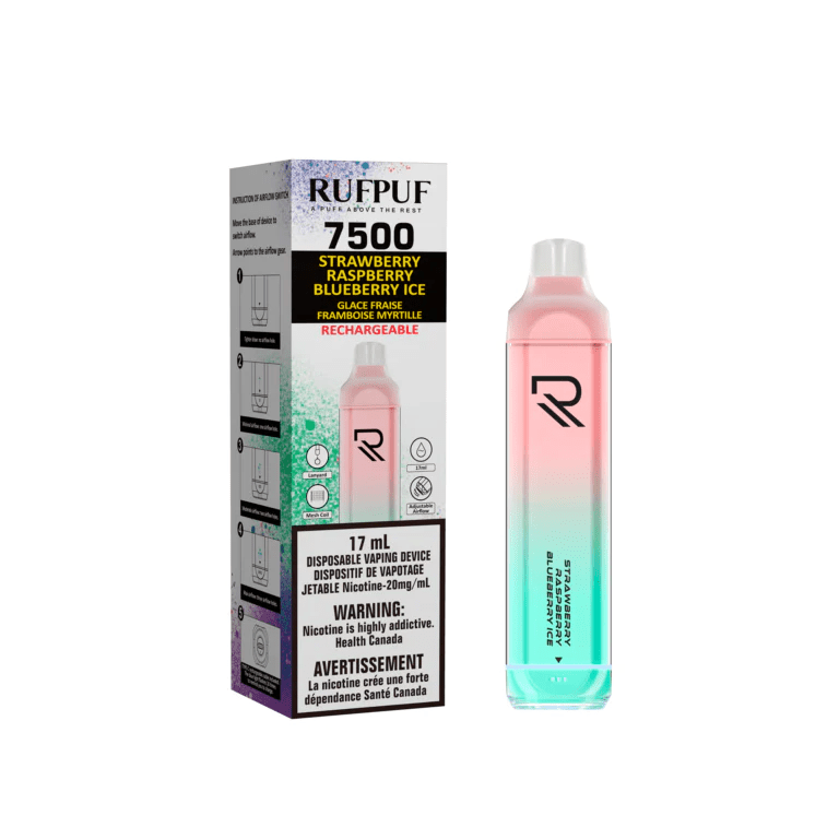 Ruff Puff 7500 Disposable Free Nic - VAPEPUB