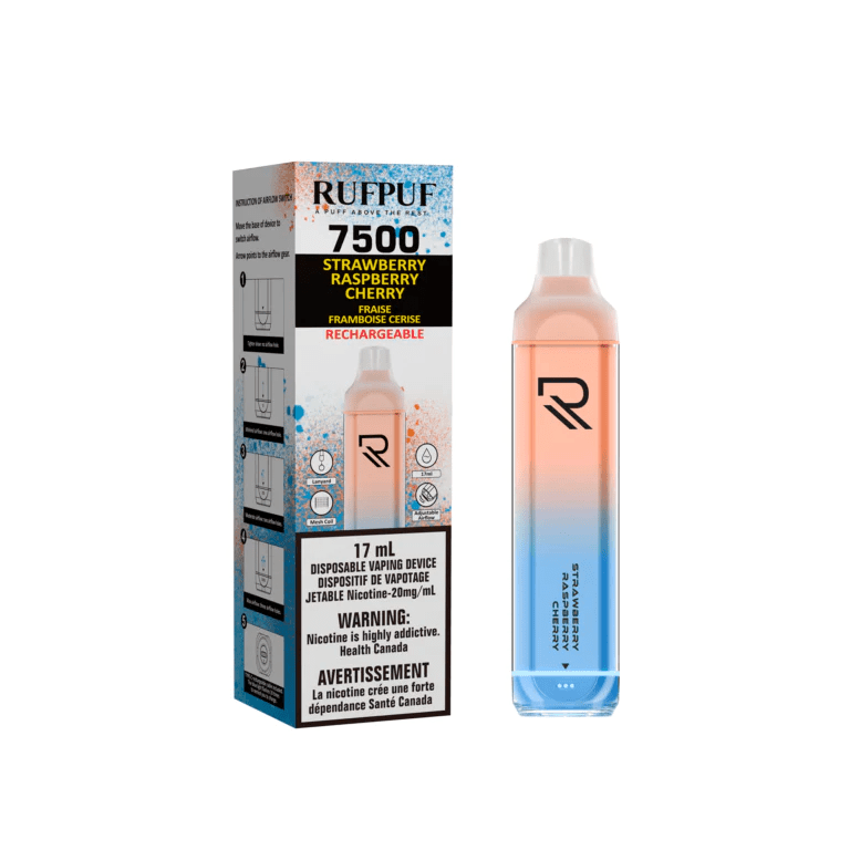 Ruff Puff 7500 Disposable Free Nic - VAPEPUB
